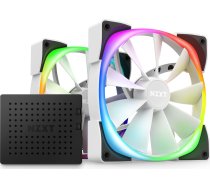 Wentylator Nzxt Aer RGB 2 140mm Biały 2-pack + Hub (HF-2814C-TW) | HF-2814C-DW  | 5060301697137