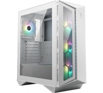 MSI MPG GUNGNIR 110R WHITE Mid Tower Gaming Computer Case 'White, 4x 120mm ARGB Fan, 1 to 6 ARGB Control board, USB Type-C, Tempered Glass, Center, ATX, mATX, mini-ITX' | 306-7G10W21-W57  | 4719072899301