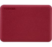 Ārējais HDD Toshiba Canvio Advance 1TB Red (HDTCA10ER3AA) | HDTCA10ER3AA  | 4260557511268