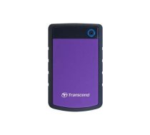 Ārējais HDD Transcend 25H3 4TB melns un purpursarkans (TS4TSJ25H3P) | TS4TSJ25H3P  | 0760557833604