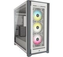 Corsair Case iCUE 5000X RGB TG Mid Tower White | KOCRROC05000X01  | 840006627531 | CC-9011213-WW