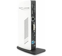 Delock Port Replicator USB 3.0 stacija/replicators (87568) | 87568  | 4043619875689