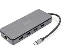 Digitus DA-70896 USB-C stacija/replikators | DA-70896  | 4016032481058