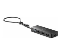 HP Travel Hub G2 USB-C stacija/replicators (7PJ38AA) | 7PJ38AA  | 5704174890164