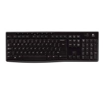 Logitech K270 keyboard RF Wireless QWERTY Black | 920-003738  | 4054318622443