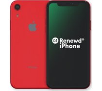 Apple IPhone?XR?3/64?GB sarkans viedtālrunis ar divām SIM?kartēm (RND-P11664) RND-P11664