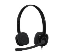LOGITECH Stereo Headset H151 – EMEA – One Plug (981-000589)