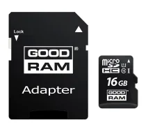 GOODRAM 128GB Micro SD card, Class 10, UHS-I, with adapter (M1AA-1280R12)
