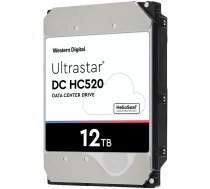 Western Digital Ultrastar DC HDD Server HE12 (3.5’’, 12TB, 256MB, 7200 RPM, SATA 6Gb/s, 512E SE) SKU: 0F30146 (HUH721212ALE604)