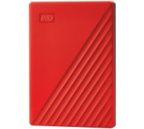 WESTERN DIGITAL WD My Passport External Hard Drive (2TB, USB 3.2) - Red (WDBYVG0020BRD-WESN)