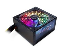 Power Supply INTER-TECH Argus RGB, 80PLUS Bronze, 600W, Retail, 1x140 Fan, 1x20+4Pin, 4+4Pin, 2xPCI-e 6+2Pin, 3x4Pin (Molex), 6xSATA, 1xFDD (Rev. 2) (RGB-600_II)