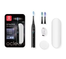 Oclean X Pro 20 S elektriskās zobu birstes komplekts, Melna