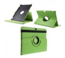 Litchi Skin Leather Case with 360 Degree Rotating Stand for Huawei MediaPad M2 10 (M2-A01W / M2-A01L) 10.1-inch - Green - sāniski atverams maciņš ar stendu (ādas maks, grāmatiņa,     leather book wallet case cover stand)