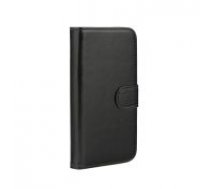 GreenGo Smart 2in1 priekš Huawei Y5 II (Y5 2) / Y6 II (Y6 2) Compact - Melns - sāniski atverams maciņš ar magnētisku silikona aizmugures apvalku (eko ādas maks,     grāmatiņa, leather book case wallet cover)