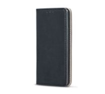GreenGo Smart Modus Magnet book case priekš LG K8 K350 - Melns - sāniski atverams maciņš ar stendu (ādas maks, grāmatiņa, leather book wallet case cover stand)