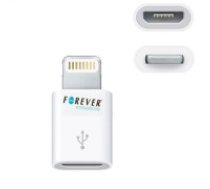 Forever micro USB to Lightning Adapter - Balts - adapteris