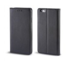 Smart Magnet Book Case priekš LG K5 X220 - Melns - sāniski atverams maciņš ar stendu (ādas maks, grāmatiņa, leather book wallet case cover stand)
