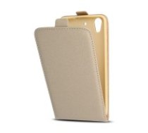 GreenGo Leather Case Plus New priekš Samsung Galaxy S8 Plus G955 - Zelts - vertikāli atverams maciņš (ādas telefona maks, leather book vertical flip case cover)