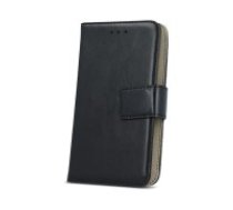 GreenGo Universal Smart Modus priekš telefoniem ar ekrānu izmēru 4.0 - 4.5 inch (66 x 131 mm) - Melns - universāls sāniski atverams maciņš ar stendu (ādas maks,     grāmatiņa, leather book wallet case cover stand)
