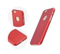Jelly Case Flash Mat priekš HTC U11 - Sarkans - matēts silikona apvalks (bampers, vāciņš, slim TPU silicone cover shell, bumper)