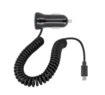 Forever M-01 1,5m Auto 12/24V micro USB 2.1A Charger for Samsung, LG, Sony, Huawei - microUSB Auto lādētājs telefoniem un planšetdatoriem