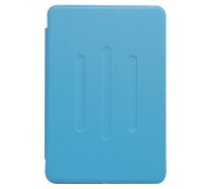Leather Stand Case Cover with Card Slots for Huawei MediaPad M3 8.4 - Baby Blue - sāniski atverams maciņš ar stendu (ādas maks, grāmatiņa, leather book wallet case cover     stand)