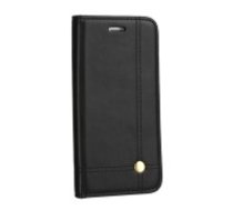 Prestige Book Case priekš LG Q6 M700 - Melns - sāniski atverams maciņš ar stendu (ādas maks, grāmatiņa, leather book wallet case cover stand)