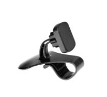 Magnet Car Holder Wing (Clip Desk Mount) - Black - Universāls stiprinājums uz automašīnas paneļa