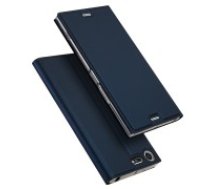 Dux Ducis Skin Pro series priekš Sony Xperia XZ2 Compact H8324 - Tumši Zils - sāniski atverams maciņš ar magnētu un stendu (ādas maks, grāmatiņa, leather     book wallet case cover stand)