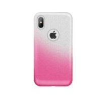 Gradient Glitter 3in1 Back Case priekš Xiaomi Redmi 6 - Rozā - silikona aizmugures apvalks (bampers, vāciņš, ultra slim TPU silicone case cover, bumper)