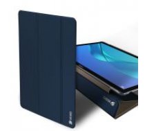 Dux Ducis Skin Pro series priekš Huawei MediaPad M5 10.8-inch - Tumši Zils - sāniski atverams maciņš ar magnētu un stendu (ādas maks, grāmatiņa, leather     book wallet case cover stand)