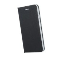 Smart Venus Book Case priekš Samsung Galaxy A9 (2018) A920 - Melns - sāniski atverams maciņš ar stendu (ādas maks, grāmatiņa, leather book wallet case cover     stand)