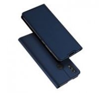 Dux Ducis Skin Pro series priekš Huawei Honor 8X - Tumši Zils - sāniski atverams maciņš ar magnētu un stendu (ādas maks, grāmatiņa, leather book wallet case     cover stand)