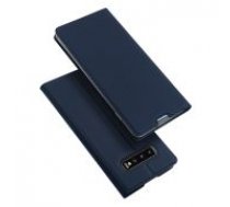 Dux Ducis Skin Pro series priekš Samsung Galaxy S10 Plus G975 - Tumši Zils - sāniski atverams maciņš ar magnētu un stendu (ādas maks, grāmatiņa, leather     book wallet case cover stand)