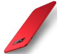 MOFI Shield Slim Plastic Phone Casing priekš Samsung Galaxy S10e / S10e EE G970 - Sarkans - matēts plastikas aizmugures apvalks (bampers, vāciņš, slim silicone cover     shell, bumper)