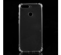 Drop Protection TPU Case Cover priekš Huawei Honor 7A / Y6 Prime (2018) - Caurspīdīgs - silikona aizmugures apvalks (bampers, vāciņš, slim TPU silicone case shell     cover, bumper)