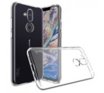 IMAK UX-5 Series Soft TPU Mobile Phone Case for Nokia 8.1 (2018) - silikona apvalks (bampers, vāciņš, slim TPU silicone case cover, bumper)