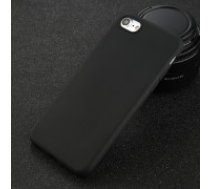 Matt TPU Back Case priekš Samsung Galaxy A10 A105 - Melns - matēts silikona aizmugures apvalks / bampers