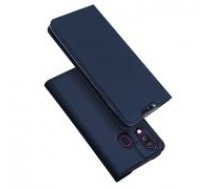 Dux Ducis Skin Pro series priekš Samsung Galaxy A40 / A40 EE A405 - Tumši Zils - sāniski atverams maciņš ar magnētu un stendu (ādas maks, grāmatiņa, leather     book wallet case cover stand)