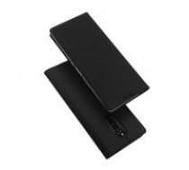 Dux Ducis Skin Pro series priekš Sony Xperia 1 J9110 - Melns - sāniski atverams maciņš ar magnētu un stendu (ādas maks, grāmatiņa, leather book wallet case cover     stand)