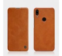 NILLKIN Qin Series Leather Case priekš Huawei P Smart Z / Honor 9X - Brūns - sāniski atverams maciņš (ādas maks, grāmatiņa, leather book wallet case cover)