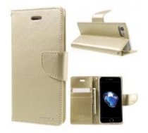 Mercury Bravo Flip Case priekš Samsung Galaxy Note 10 Plus N975 / 5G N976 - Zelts - sāniski atverams maciņš ar stendu (ādas grāmatveida maks, leather book wallet cover     stand)