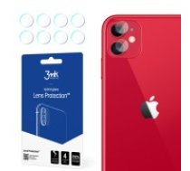 3MK Lens Protection (4 gab.) Hybrid Tempered Glass / Film camera protector priekš Apple iPhone 11 - hibrīds aizmugurējās kameras aizsargstikls / aizsargplēve