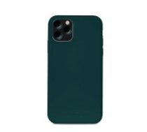 Puro Icon Microfiber Back Cover IPCX6519ICONDKGRN priekš Apple iPhone 11 Pro Max - Tumši Zaļš - silikona aizmugures apvalks (bampers, vāciņš,     slim TPU case cover, bumper)