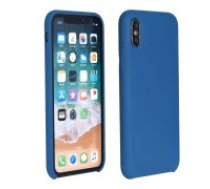 Forcell Silicone Case (Microfiber Soft Touch) priekš Samsung Galaxy S20 G980 - Tumši Zils - matēts silikona apvalks (bampers, vāciņš, slim TPU silicone cover shell, bumper)