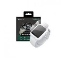 Bestsuit Flexible Nano Tempered Glass 5H protector priekš Apple Watch Series 4 / 5 / 6 (40mm) - Ekrāna Aizsargstikls / Bruņota Stikla Aizsargplēve (Full screen size     curved)