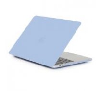 Matte Plastic Protective Case priekš Apple MacBook Air 13-inch (2018 / 2019) A1932; (2020) A2179; M1 (2020) A2337 - Gaiši Zils - matēts plastikas no abām pusēm apvalks     / maciņš