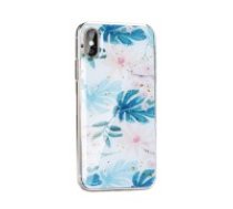 Forcell Marble Back Case priekš Samsung Galaxy Note 20 N980 - Puķes Marmorā - aizmugures maciņš / apvalks no epoksīda sveķiem