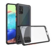 Defender Hybrid Back Case priekš Samsung Galaxy S20 G980 - Melns - triecienizturīgs silikona aizmugures apvalks / bampers-vāciņš