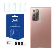 3MK Lens Protection (4 gab.) Hybrid Tempered Glass / Film camera protector priekš Samsung Galaxy Note 20 N980 - hibrīds aizmugurējās kameras aizsargstikls / aizsargplēve